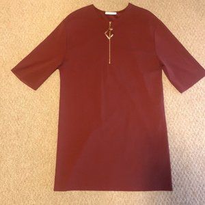 Zara red dress